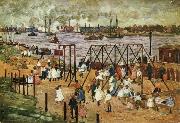 Maurice Prendergast The East River china oil painting artist